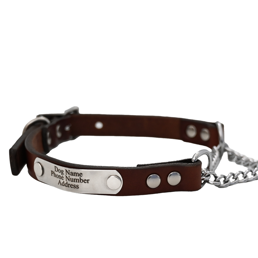 Custom dog collars sales slip