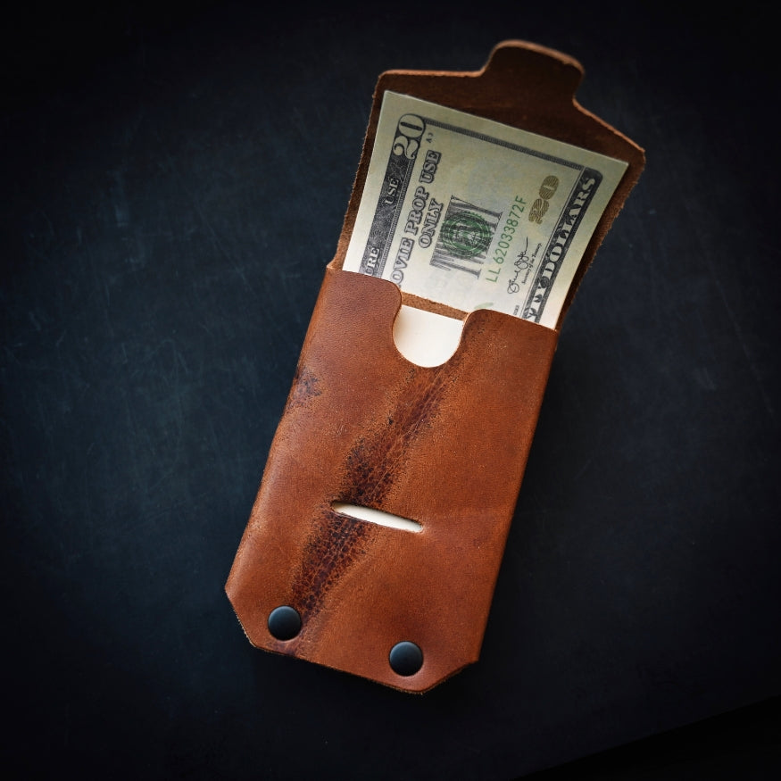 Scarred Range Revere Wallet open