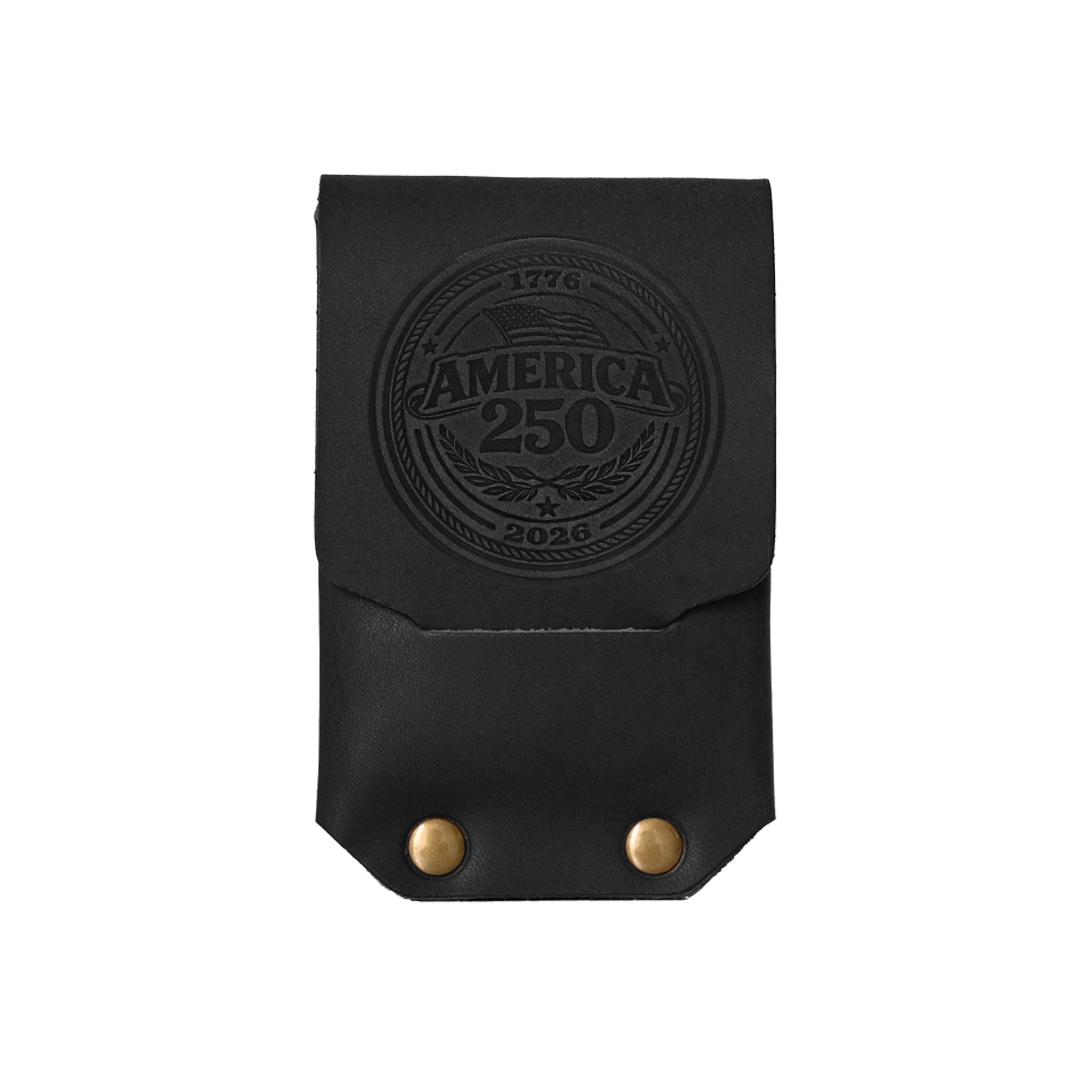 Revere Wallet - 250th - Black - Brass