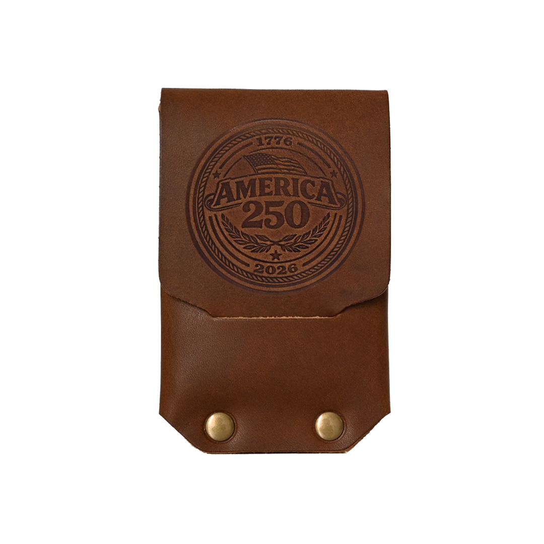 Revere Wallet - 250th - Brown - Brass