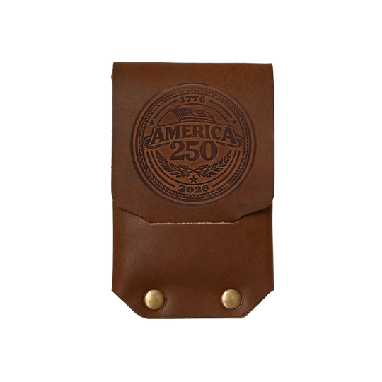 Revere Wallet - 250th - Brown - Brass