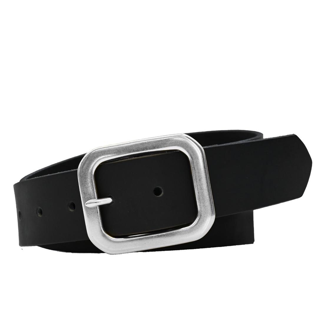 Winona Belt - Black - Nickel
