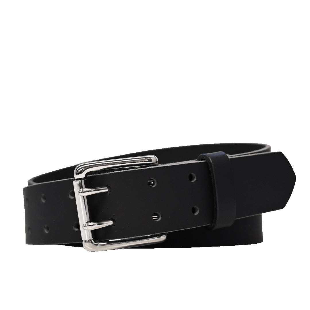★ PAES★ Double Buckle Mule Silver M04-DBMS replacement-belt-buckle-40-mm-