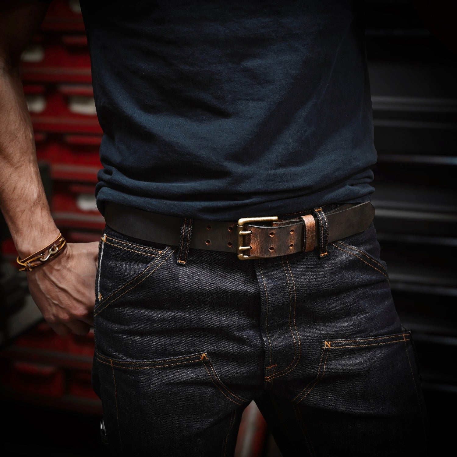 Wade Double Prong Belt | American Bench Craft