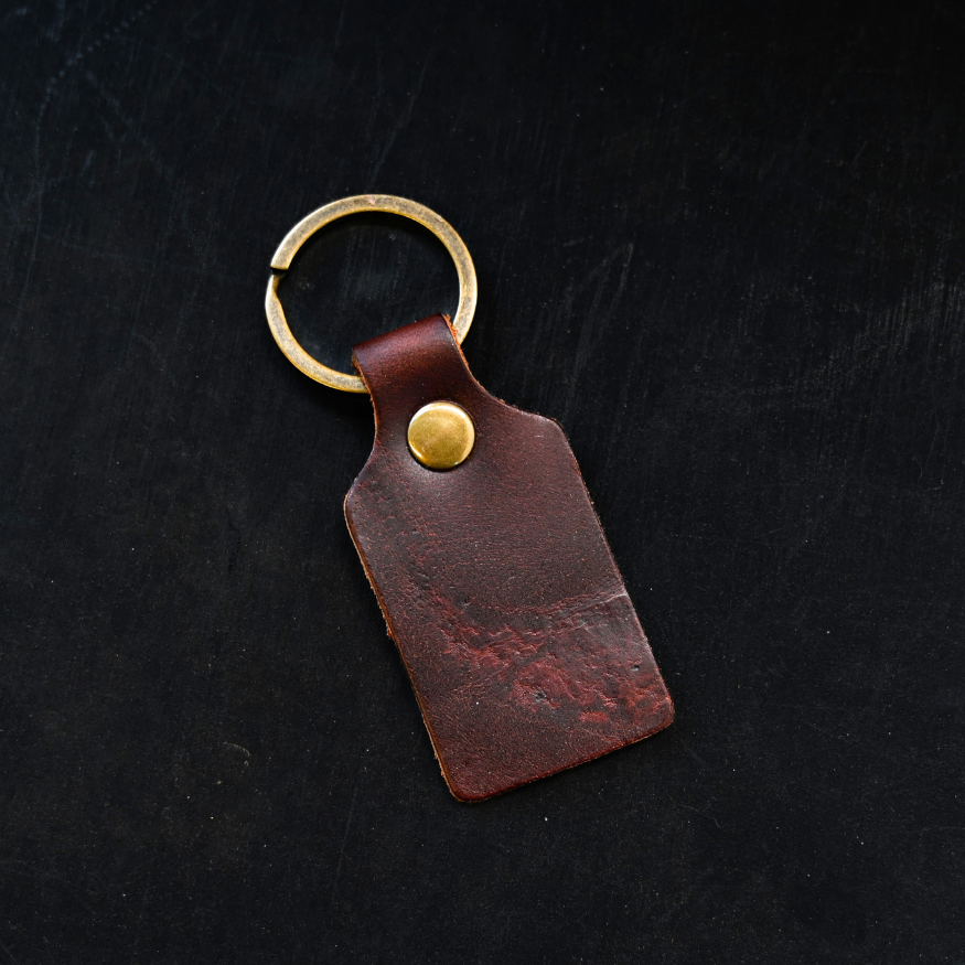 scarred range - keychain