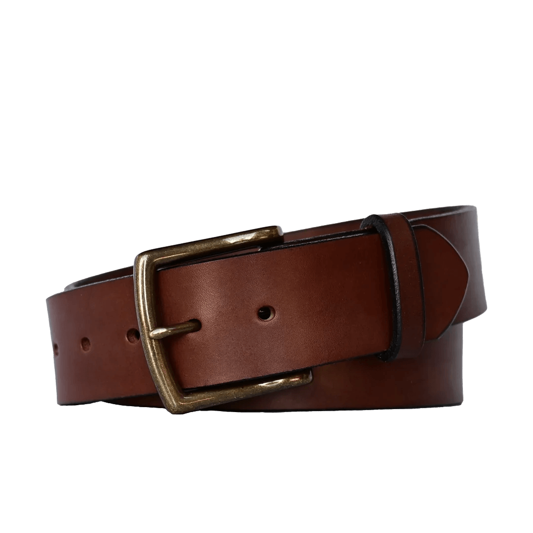 Style N Craft 74053 2-Inch Work Belt Heavy Duty Oiled Top Grain Leather, 46-Inch