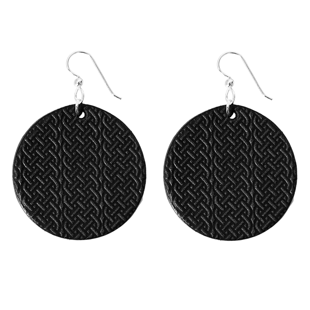 Celtic Knot Earrings--American Bench Craft-ABC-EAR-CKE-BLC