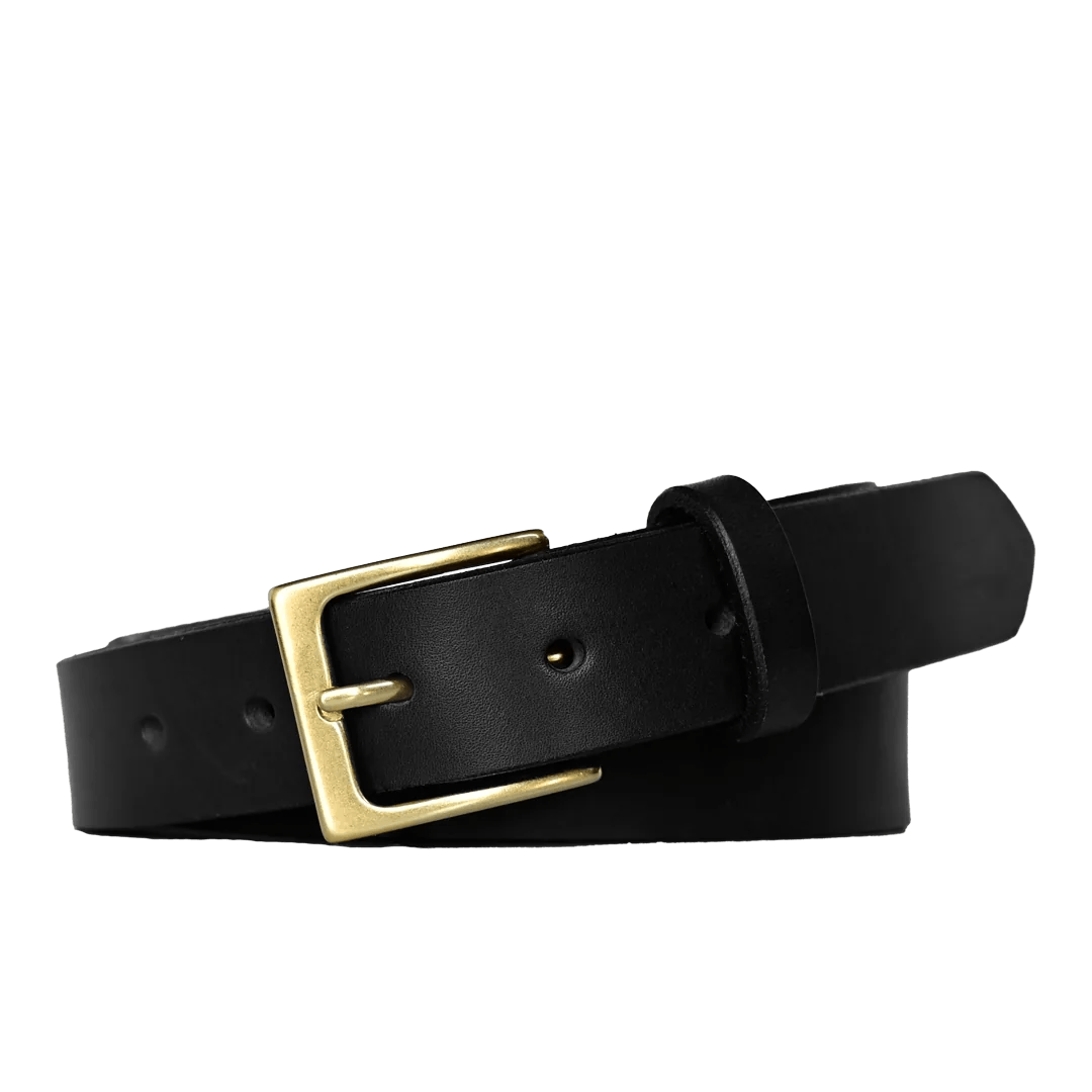 Online Wholesale Shop Men's Leather Everyday Belt, gold buckle belt