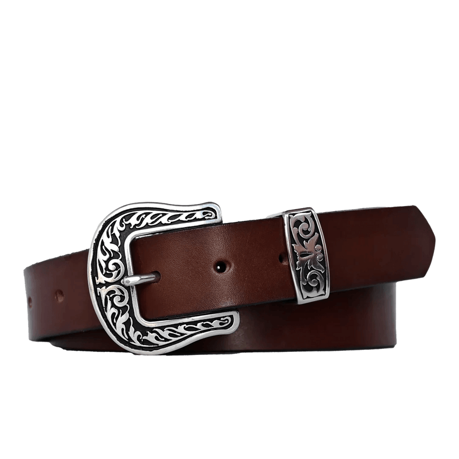 American Bench Craft Women's Full Grain Leather Belt