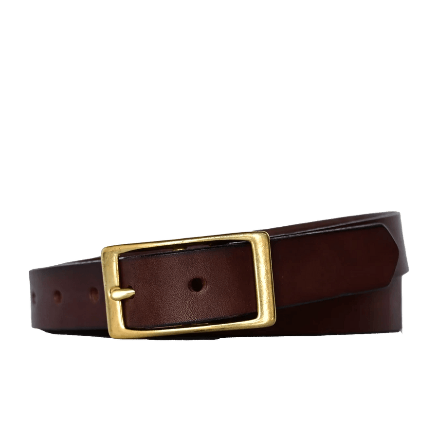 Premium Genuine Leather Mens Belt With Box 8 Classic Brown Letter