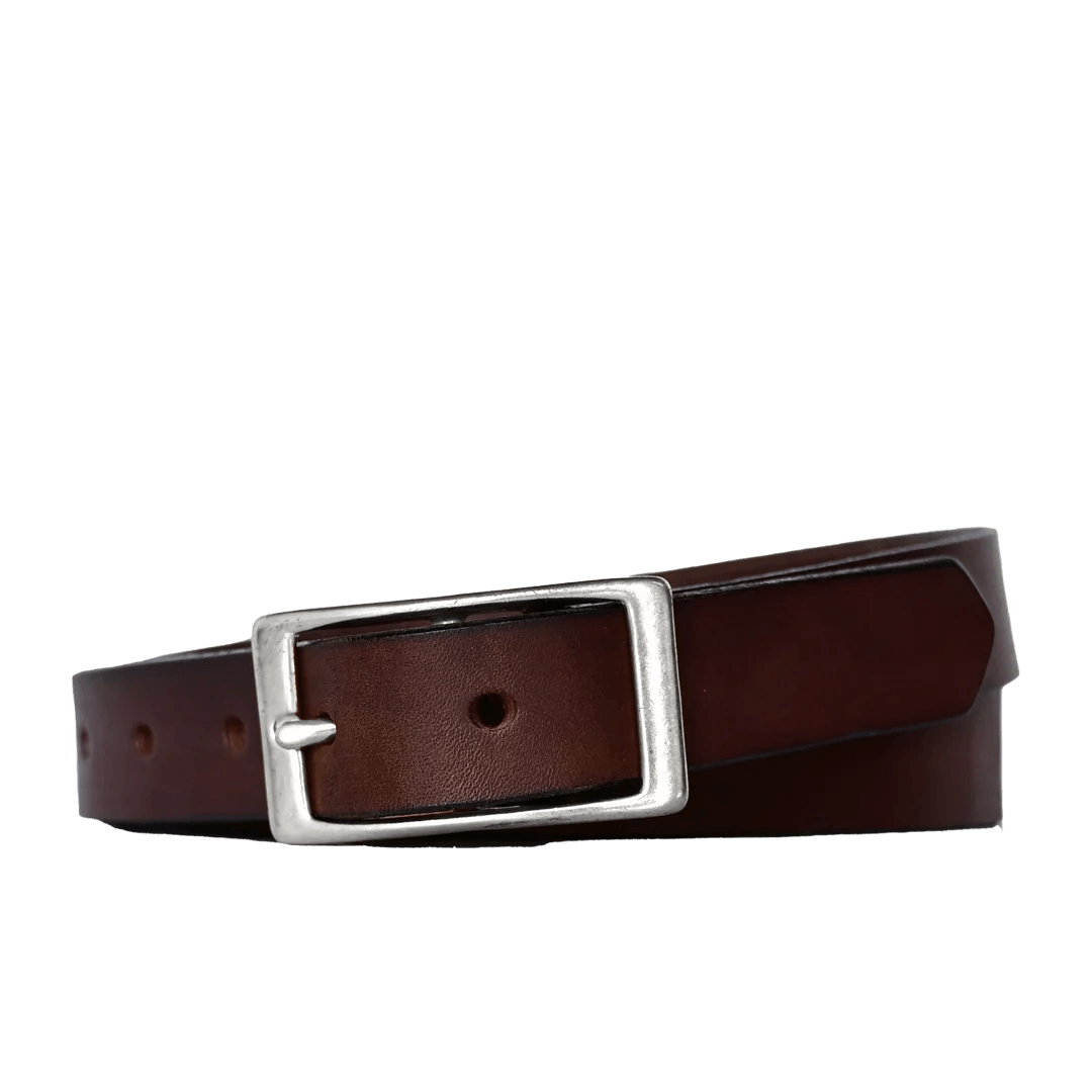 Dress Belt--American Bench Craft-ABC-BL-DB-BR-NI-30